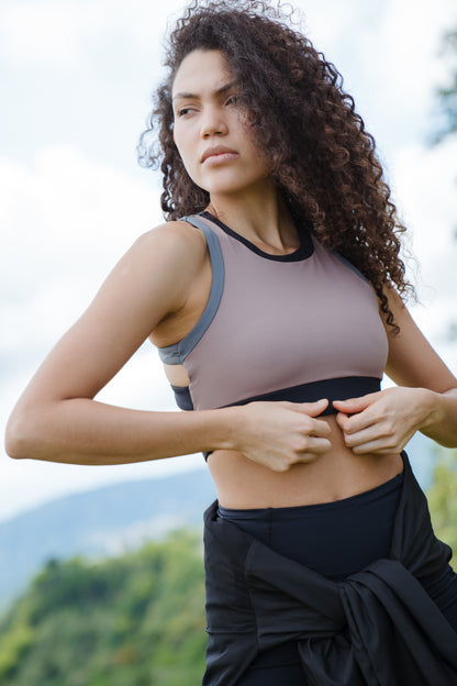 HALTER BRA TOP