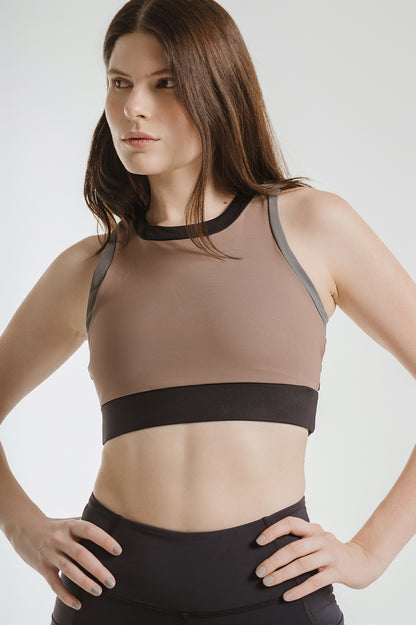 ELEVATE HALTER SPORTS BRA