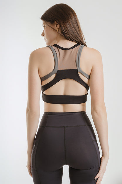 ELEVATE HALTER SPORTS BRA