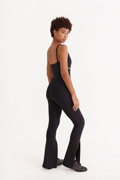 The FLARE Bodysuit BLACK