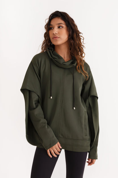 The HAIKU Sweater - Olive